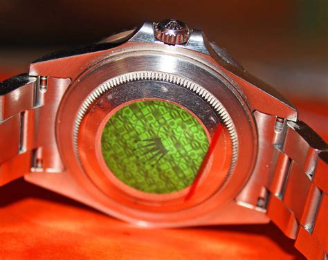 do all rolex watches have hologram sticker|rolex caseback remove green hologram.